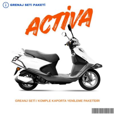 Yuki Active Grenaj Seti Beyaz 5 Parça