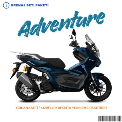 Yuki Advanture Grenaj Seti Mavi 11 Parça