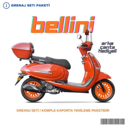 Yuki Bellini Grenaj Seti Turuncu 10 Parça