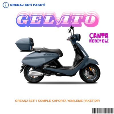 Yuki Gelato Grenaj Seti Gri 7 Parça