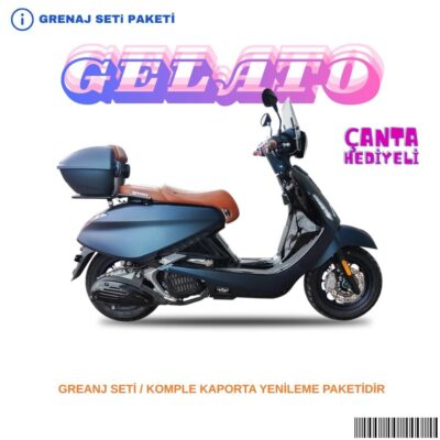 Yuki Gelato Grenaj Seti Mavi 7 Parça