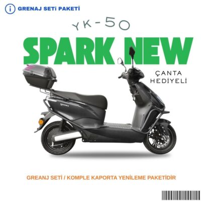 Yuki Spark New Grenaj Seti Siyah 10 Parça
