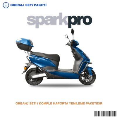 Yuki Spark Pro Grenaj Seti Mavi 9 Parça