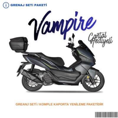 Yuki Vampire Grenaj Seti Siyah 11 Parça